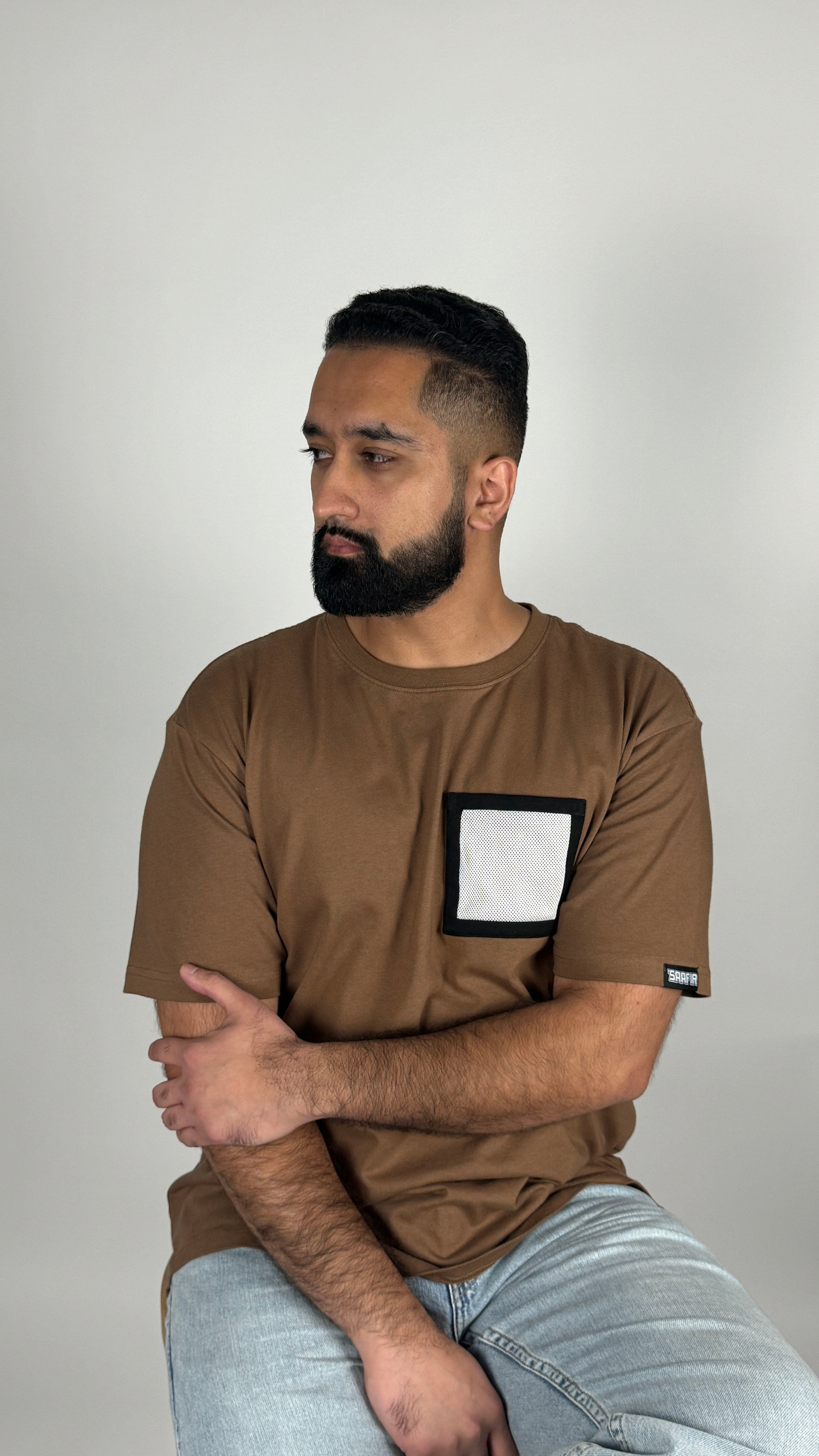 Mocha T-Shirt – 'SAAFIR